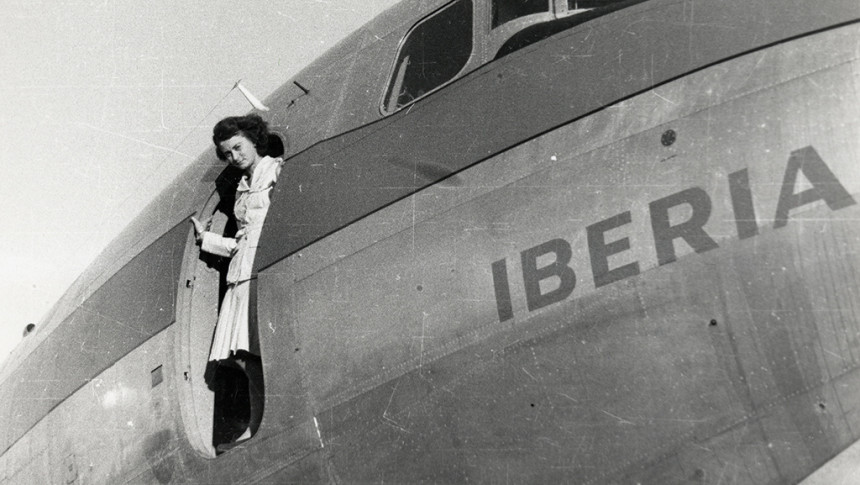 Iberia celebra 80 años de la incorporación de las primeras TCP en España